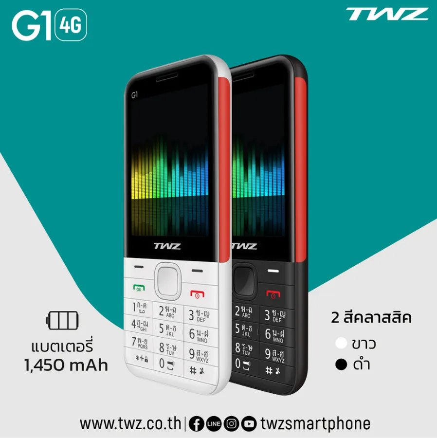 โทรศัพท์มือถือปุ่มกด TWZ G1